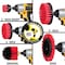 Drill Brush Power Scrubber By Useful Products 5 in W 7 in L Brush, Red R-S-E542O-QC-DB - alternate 5